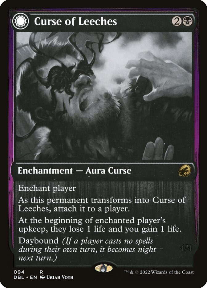 Curse of Leeches // Leeching Lurker - Innistrad: Double Feature (DBL)