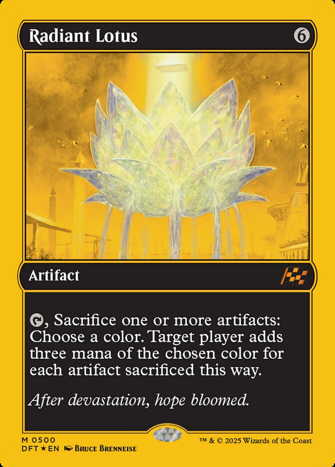 Radiant Lotus (500) - Aetherdrift (DFT)