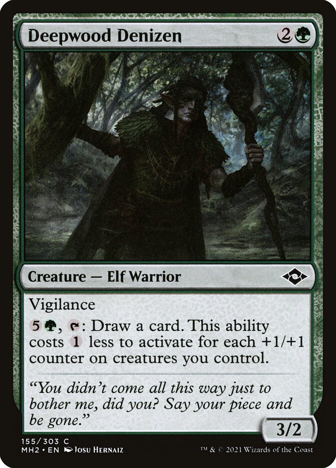 Deepwood Denizen (155) - Modern Horizons 2 (MH2)