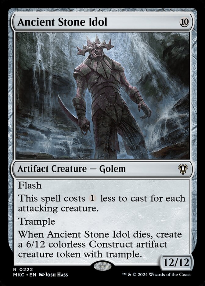 Ancient Stone Idol (222) - Murders at Karlov Manor Commander (MKC)