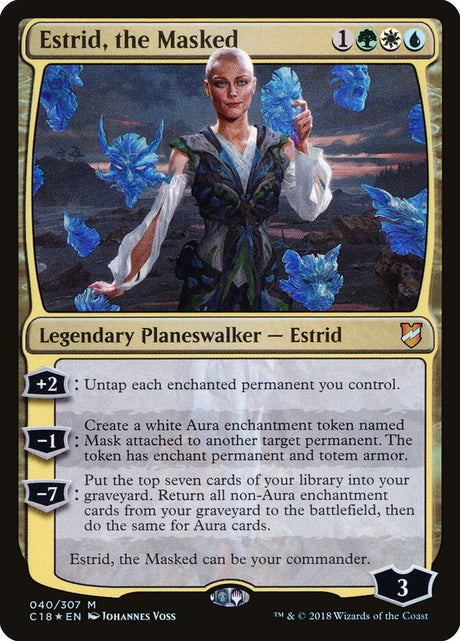 Estrid, the Masked (40) - Commander 2018 (C18)