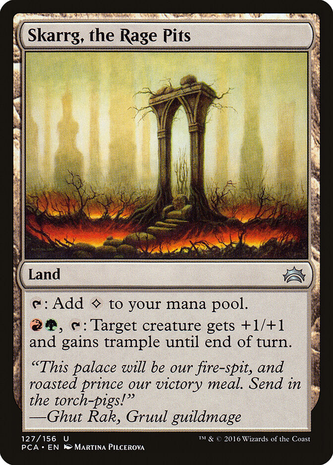 Skarrg, the Rage Pits (127) - Planechase Anthology (PCA)