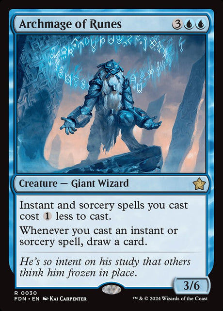 Archmage of Runes (30) - Foundations (FDN)