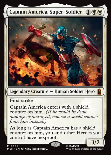 Captain America, Super-Soldier (9) - Marvel Super Heroes (MSH)