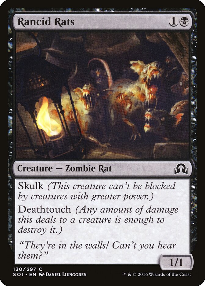 Rancid Rats (130) - Shadows over Innistrad (SOI)
