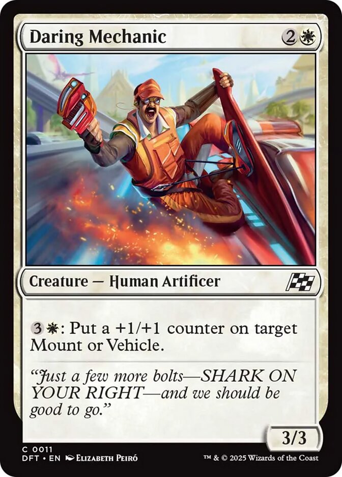 Daring Mechanic - [Foil] Aetherdrift (DFT)