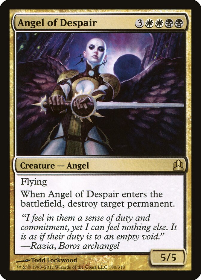 Angel of Despair (180) - Commander 2011 (CMD)