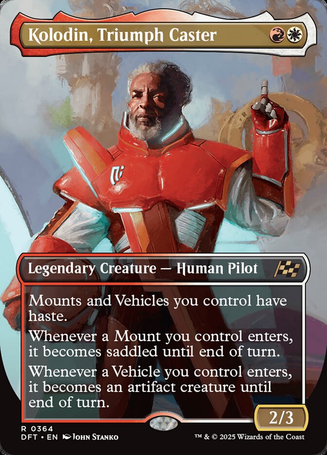 Kolodin, Triumph Caster - [Borderless] Aetherdrift (DFT)