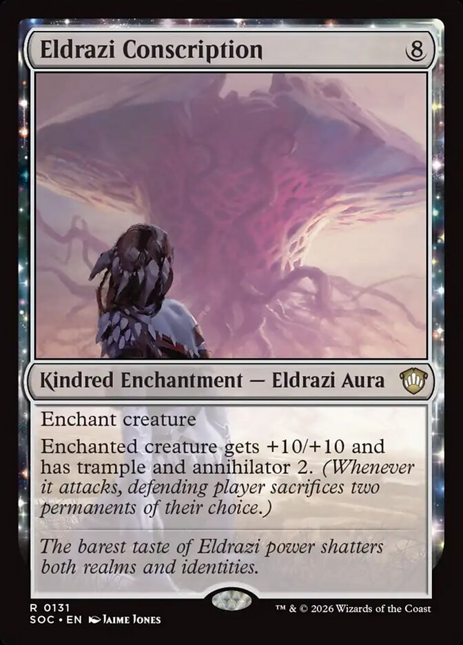 Eldrazi Conscription (131) - Secrets of Strixhaven Commander (SOC)