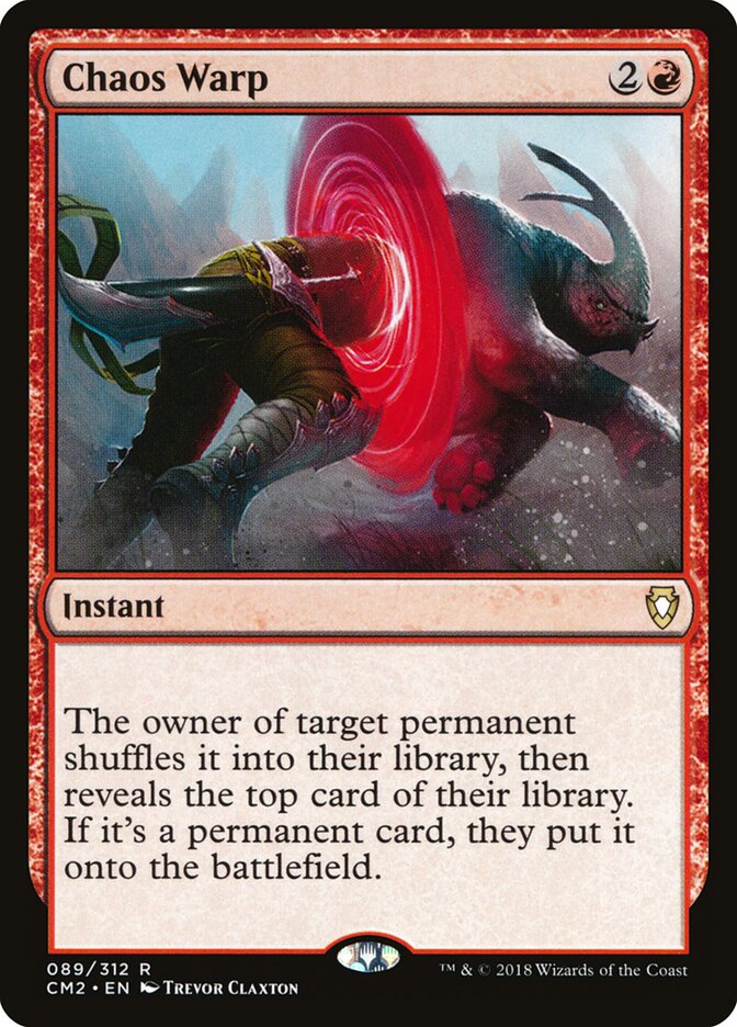 Chaos Warp (89) - Commander Anthology Volume II (CM2)
