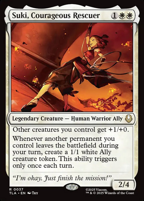 Suki, Courageous Rescuer (37) - Avatar: The Last Airbender (TLA)