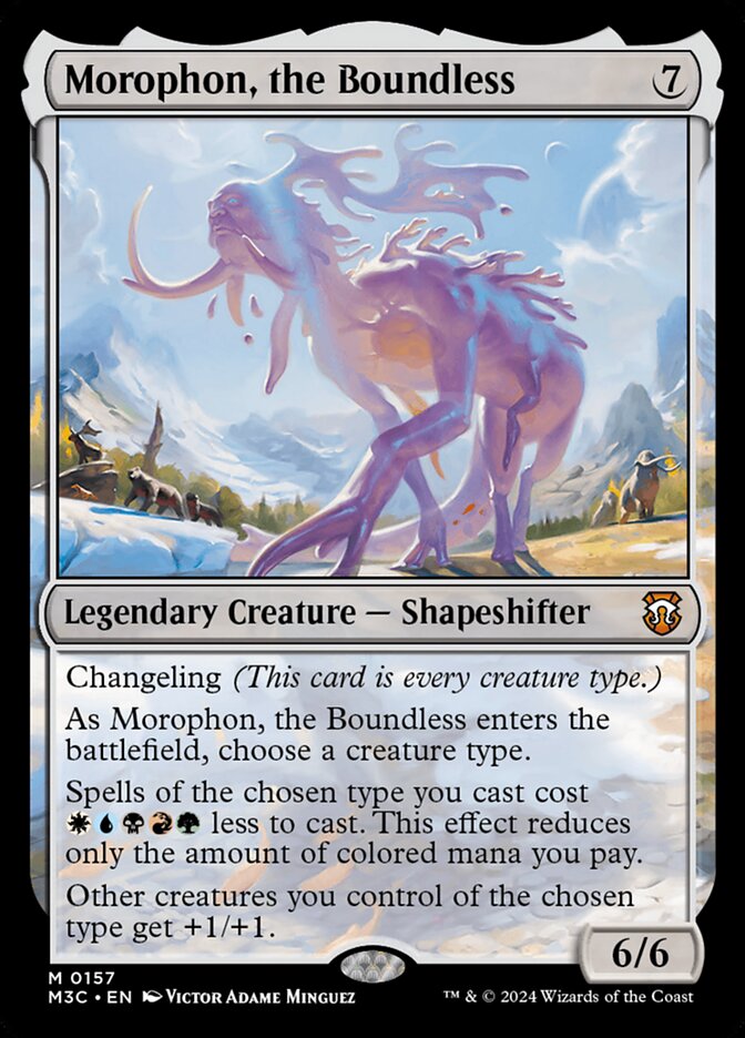 Morophon, the Boundless (157) - Modern Horizons 3 Commander (M3C)