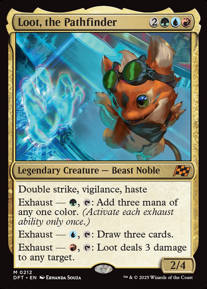 Loot, the Pathfinder - Aetherdrift (DFT)