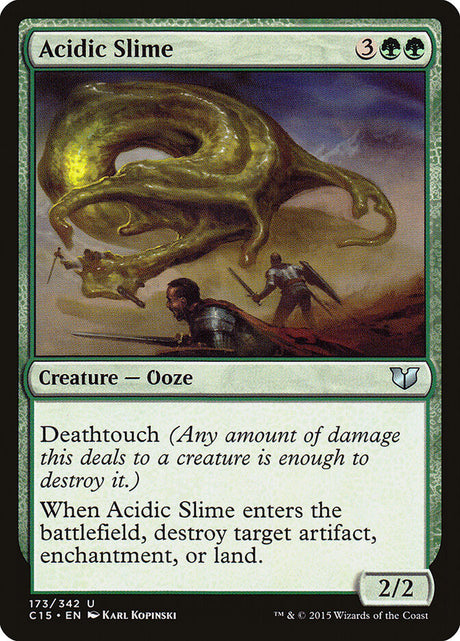 Acidic Slime (173) - Commander 2015 (C15)