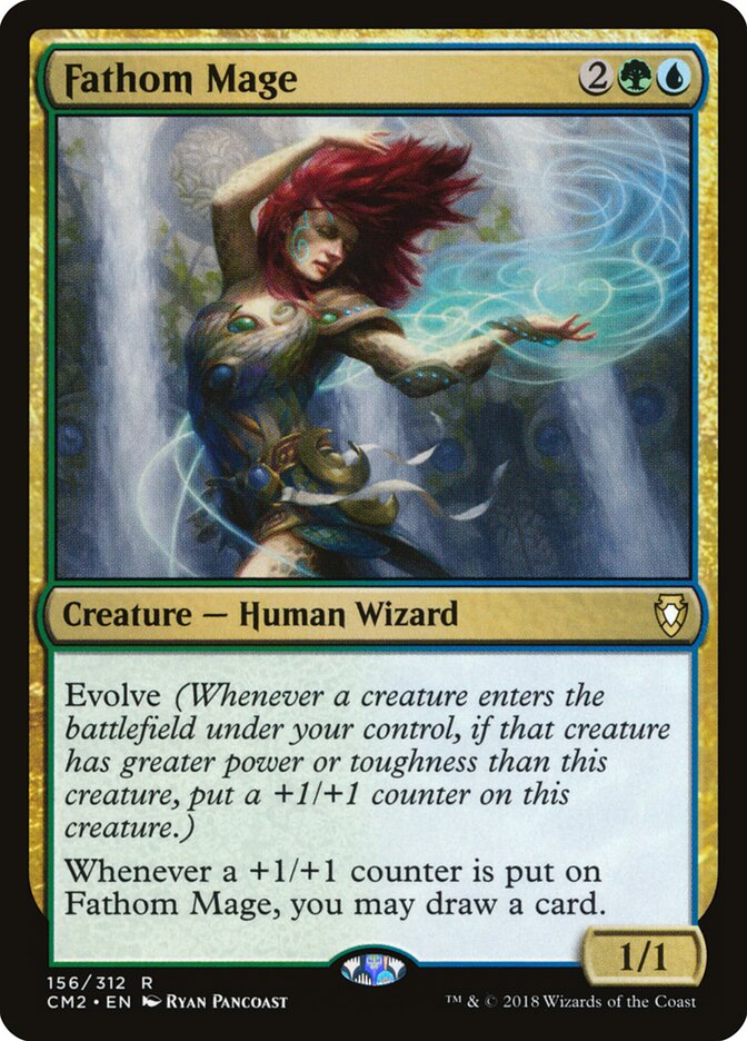 Fathom Mage (156) - Commander Anthology Volume II (CM2)