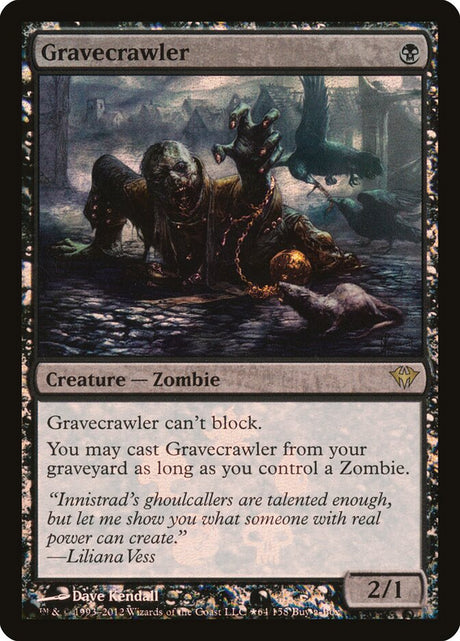 Gravecrawler (64★) - Dark Ascension Promos (PDKA)