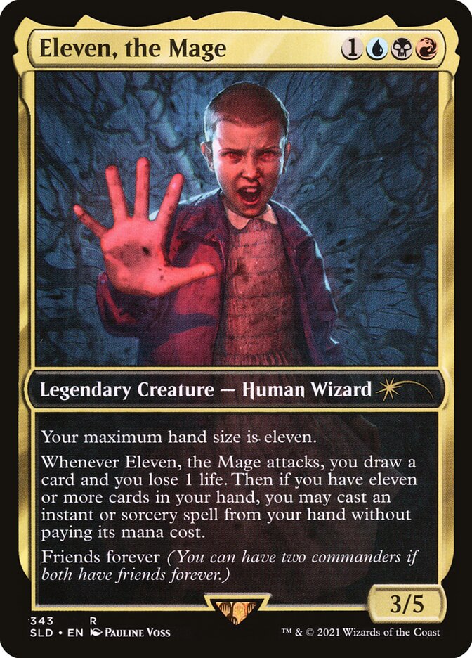 Eleven, the Mage - Cecily, Haunted Mage (343) - Secret Lair Drop (SLD)