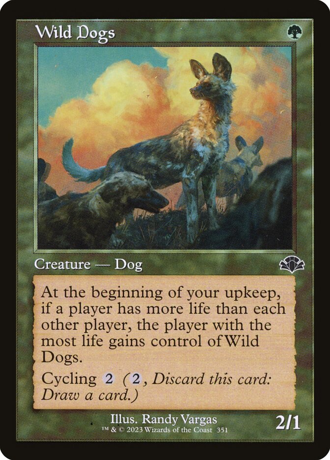 Wild Dogs (351) - Dominaria Remastered (DMR)