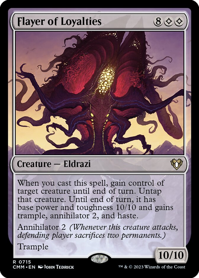 Flayer of Loyalties (715) - Commander Masters (CMM)
