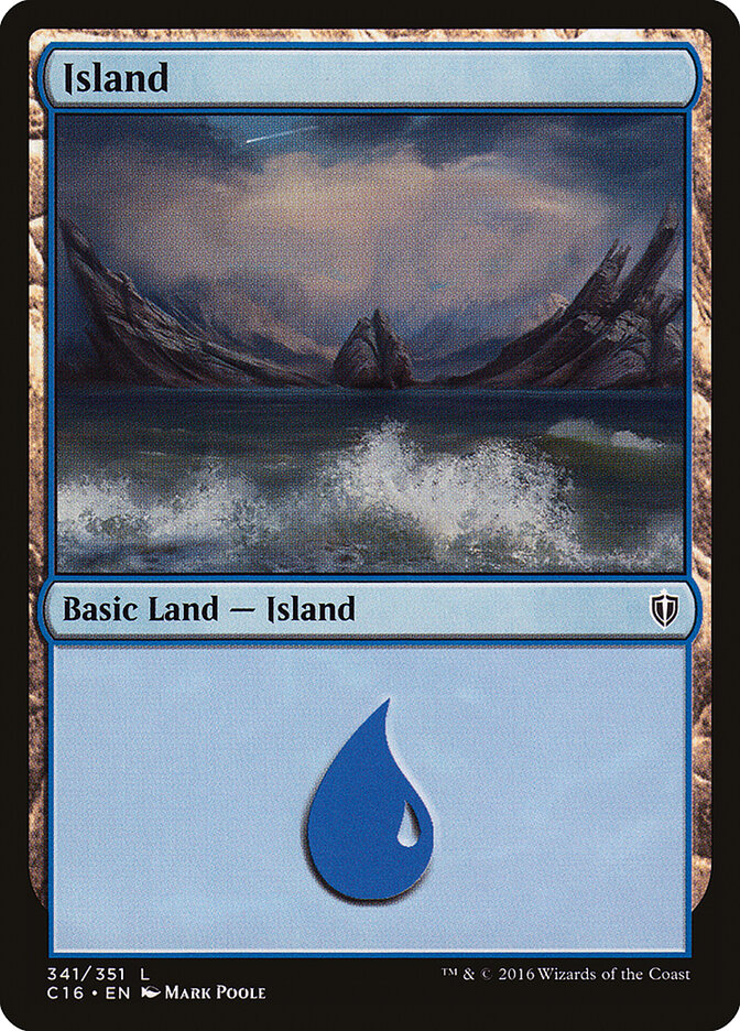 Island (341) - Commander 2016 (C16)