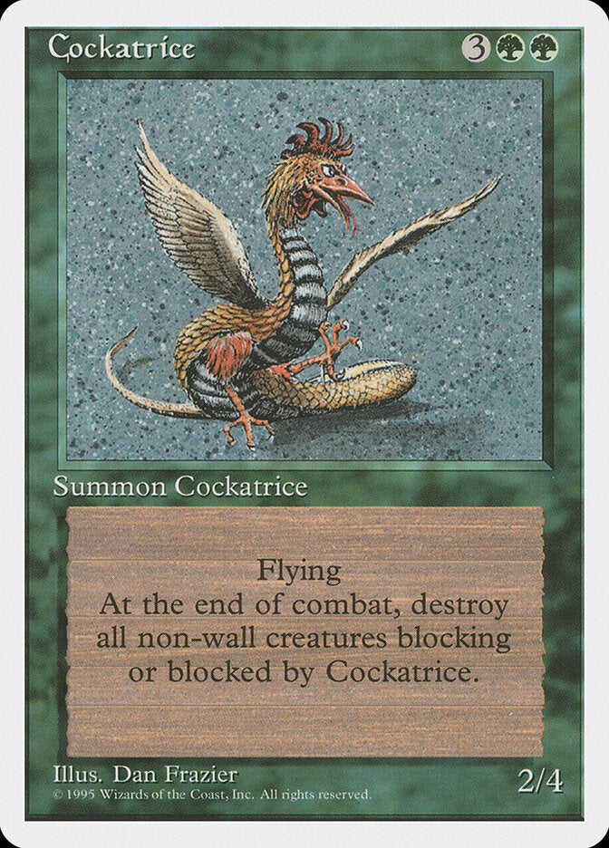 Cockatrice (237) - Fourth Edition (4ED)