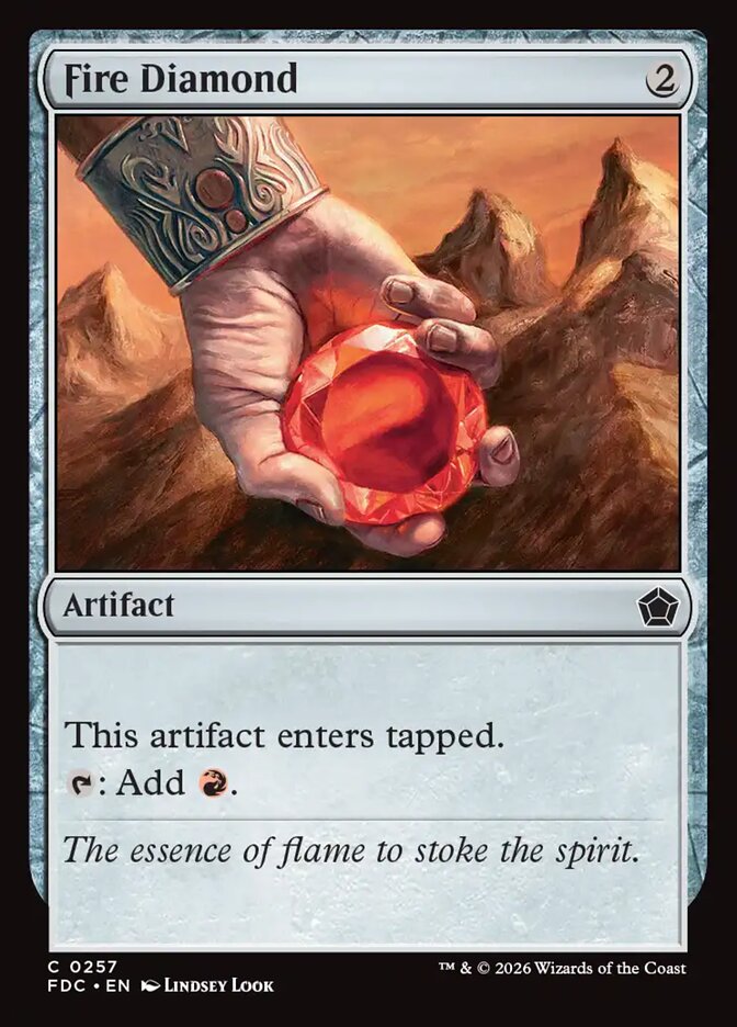 Fire Diamond (257) - Foundations Commander (FDC)