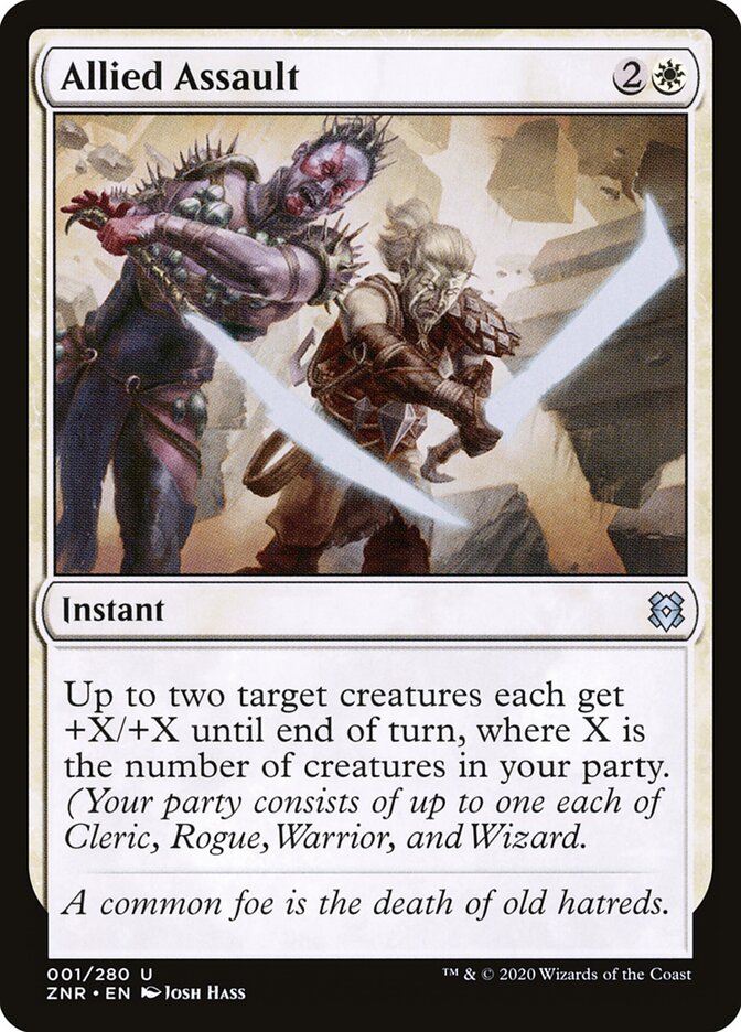 Allied Assault (1) - Zendikar Rising (ZNR)