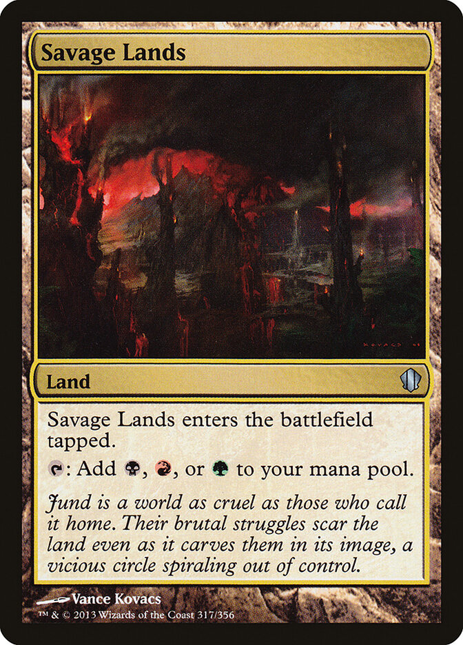 Savage Lands (317) - Commander 2013 (C13)