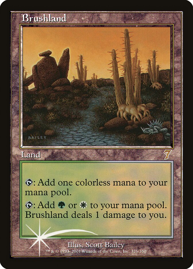 Brushland (326) - Seventh Edition (7ED)