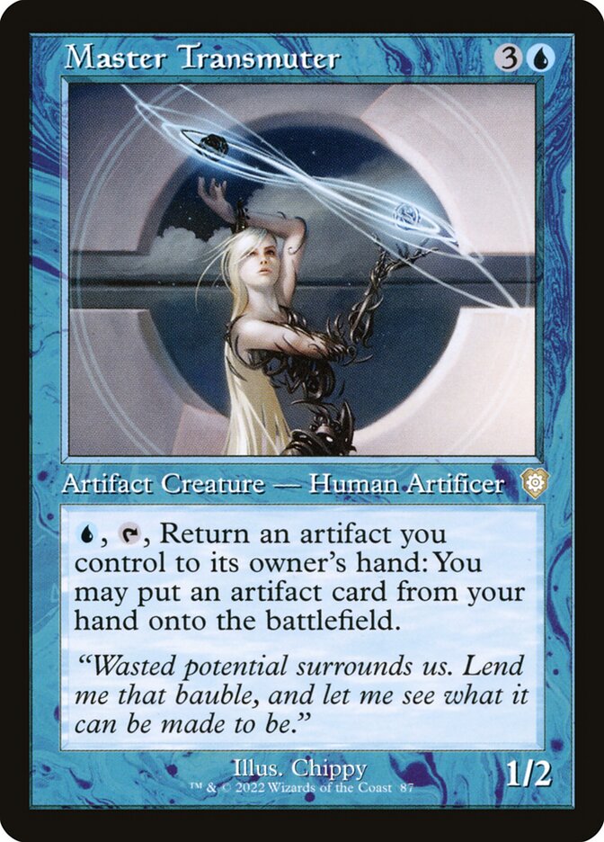 Master Transmuter (87) - The Brothers' War Commander (BRC)