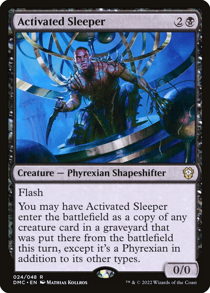 Activated Sleeper (24) - Dominaria United Commander (DMC)