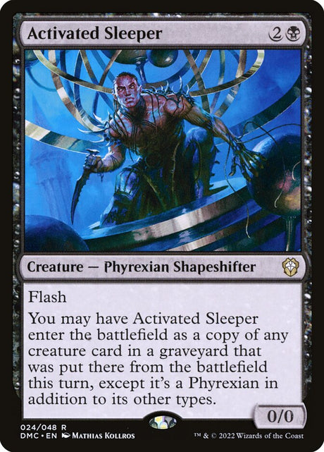 Activated Sleeper (24) - Dominaria United Commander (DMC)