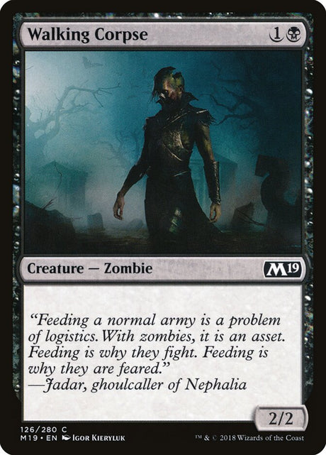 Walking Corpse (126) - Core Set 2019 (M19)