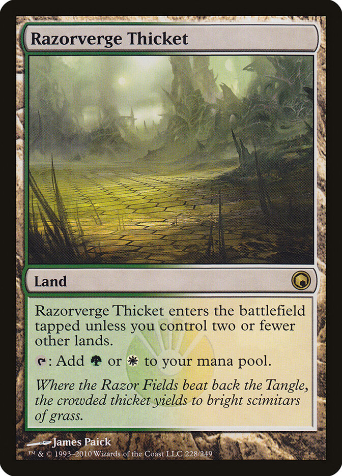 Razorverge Thicket (228) - Scars of Mirrodin (SOM)