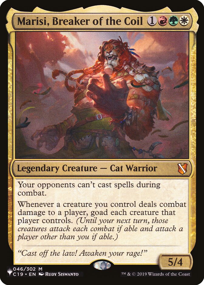 Marisi, Breaker of the Coil (C19-46) - The List (PLST)