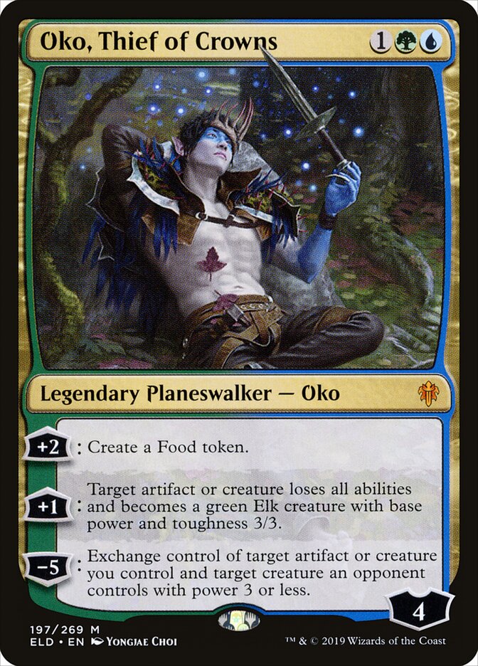 Oko, Thief of Crowns (197) - Throne of Eldraine (ELD)