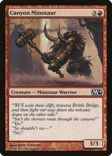 Canyon Minotaur (131) - Magic 2014 (M14)