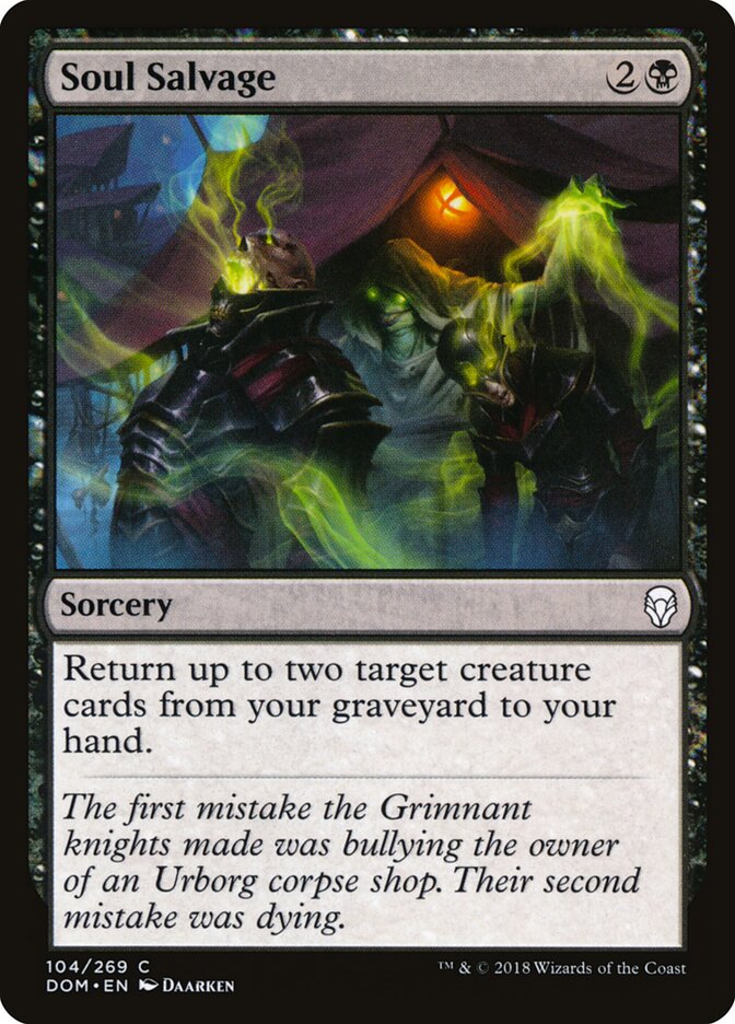 Soul Salvage (104) - Dominaria (DOM)