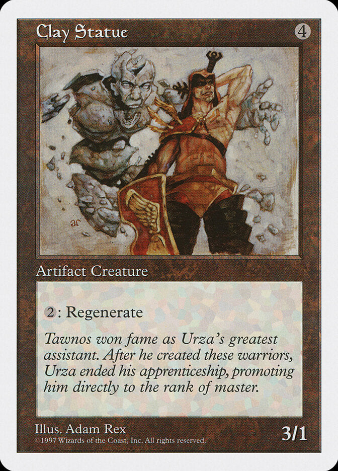 Clay Statue (355) - Fifth Edition (5ED)