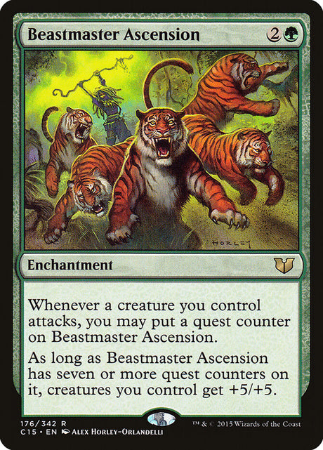 Beastmaster Ascension (176) - Commander 2015 (C15)
