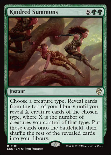 Kindred Summons (112) - Lorwyn Eclipsed Commander (ECC)