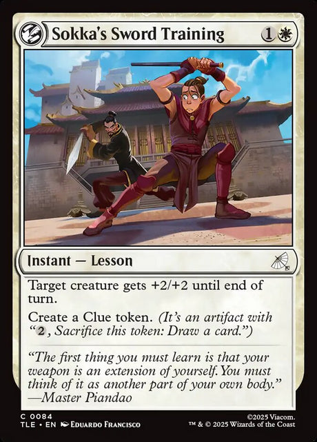 Sokka's Sword Training (84) - Avatar: The Last Airbender Eternal (TLE)