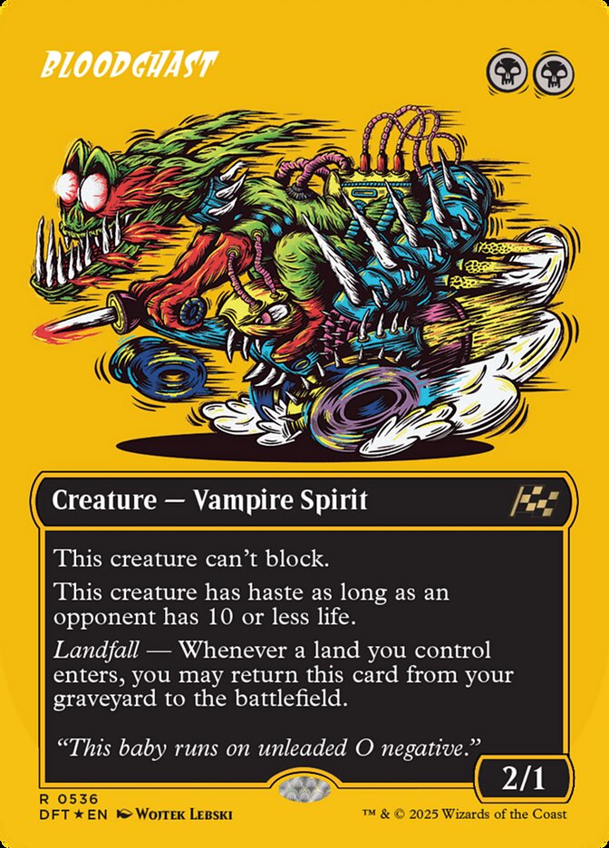 Bloodghast - [First Place Foil, Borderless] Aetherdrift (DFT)