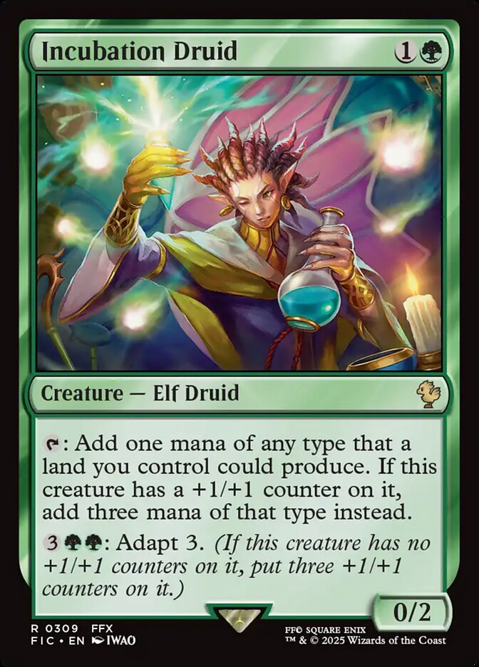 Incubation Druid (309) - Final Fantasy Commander (FIC)