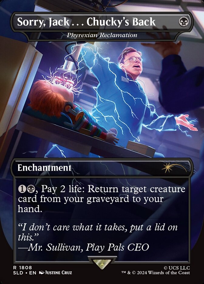 Sorry, Jack . . . Chucky's Back - Phyrexian Reclamation (1808) - Secret Lair Drop (SLD)