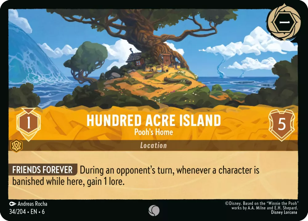 Hundred Acre Island - Pooh's Home - Azurite Sea (6)