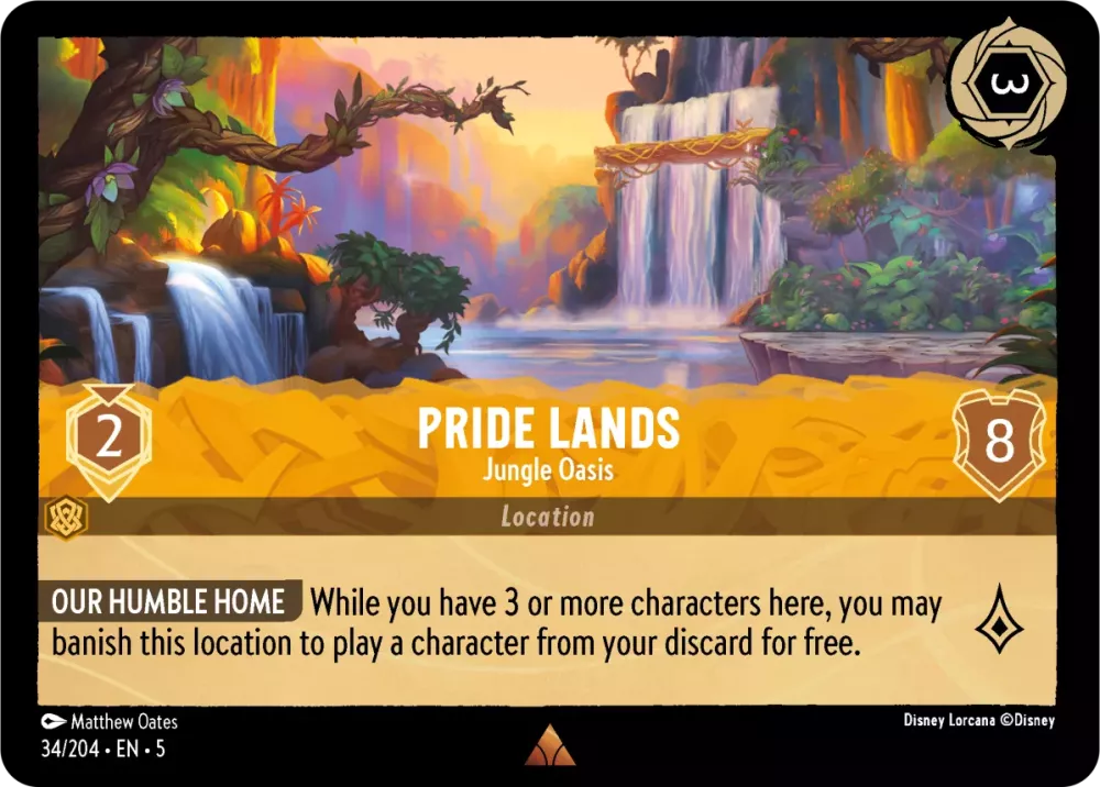 Pride Lands - Jungle Oasis - [Foil] Shimmering Skies (5)