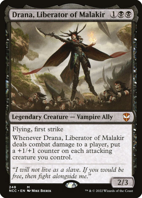Drana, Liberator of Malakir (248) - New Capenna Commander (NCC)