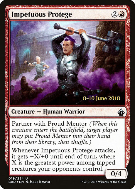 Impetuous Protege (19s) - Battlebond Promos (PBBD)
