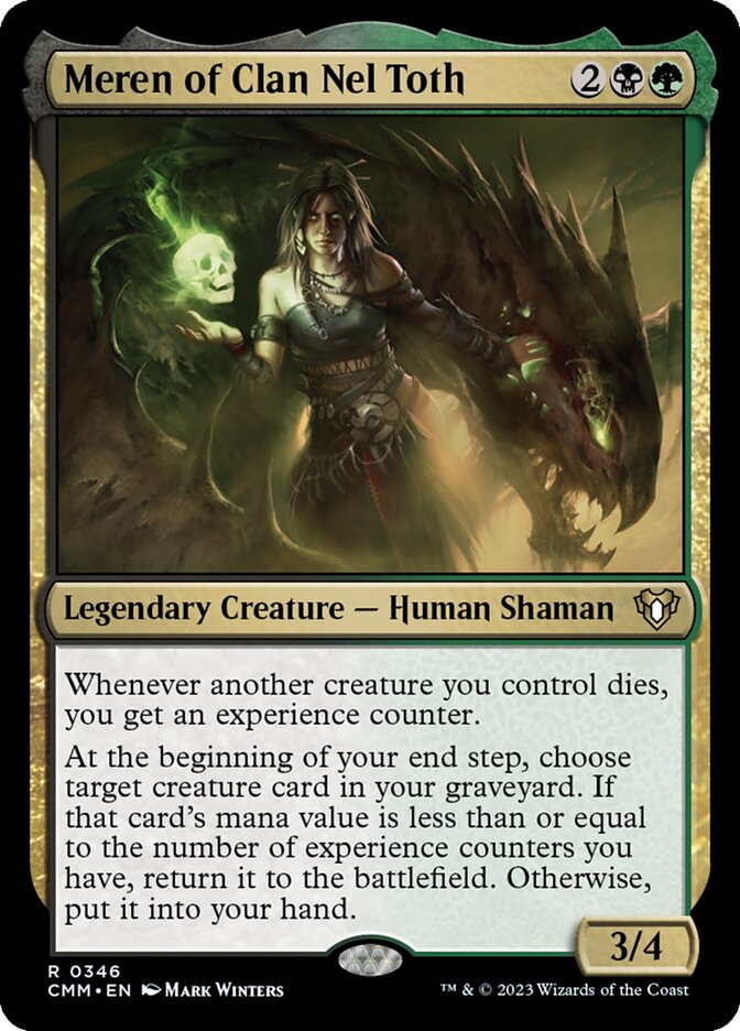 Meren of Clan Nel Toth (346) - Commander Masters (CMM)